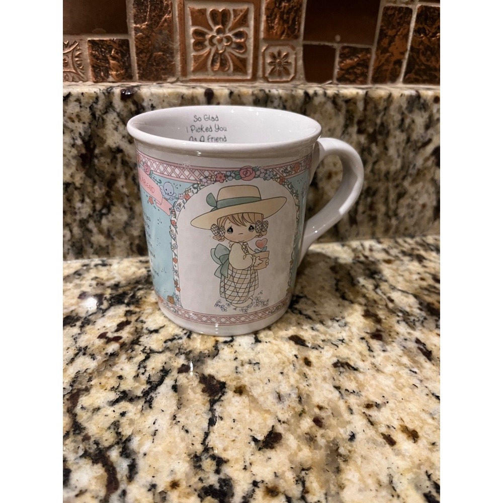 Precious Moments Mug Very Special Friend God‎ I Picked You As A Friend 1994
